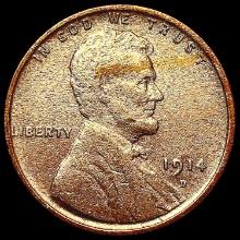 1914-D Wheat Cent CLOSELY UNCIRCULATED