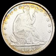 1843-O Seated Liberty Half Dollar NEARLY UNCIRCULA