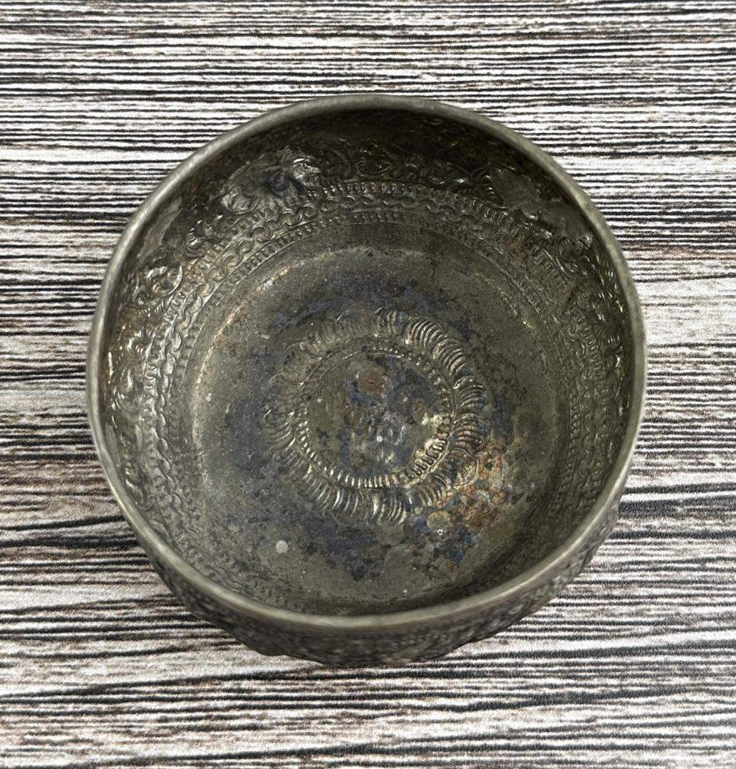 Burmese Sterling Silver Bowl
