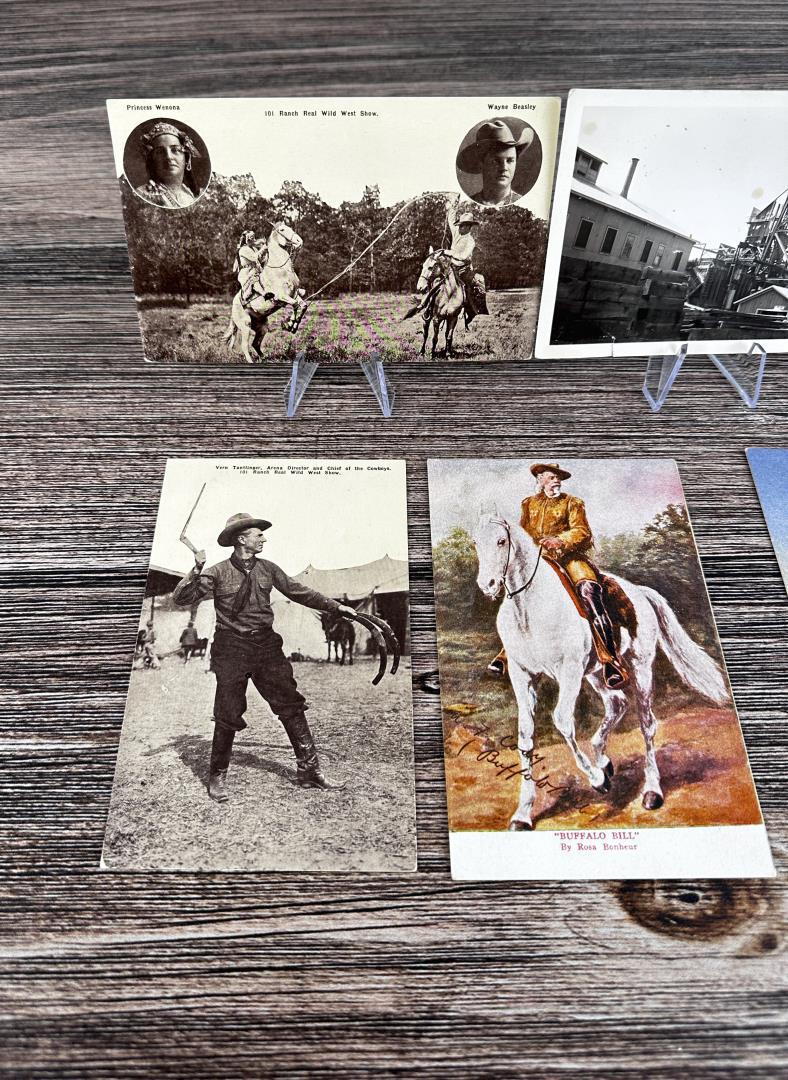 Antique Cowboy Postcards