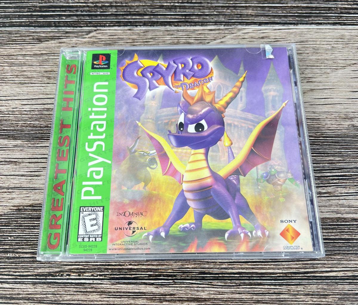 Sony PlayStation 1 PS1 Spyro the Dragon