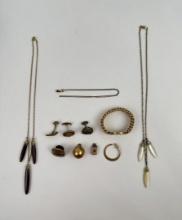 Antique Gold Filled Jewelry Lot