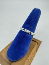 Sterling Silver Sapphire Celestial Ring
