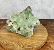 Chinese Clear Green Fluorite Mineral Specimen