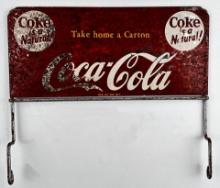 Coca Cola Bottle Rack Sign