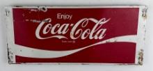 Enjoy Coca Cola Metal Rack Sign