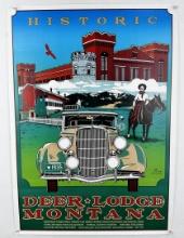 Monte Dolack Historic Deer Lodge Montana Print
