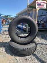 (2) Carlisle ST205/75R14 Trailer Tires