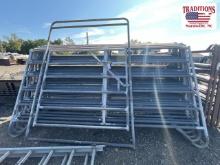 (16) 12ft 6 Rail Panels / (1) 6ft Gate