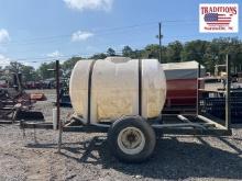 535 Gallon Water Tank on Trailer