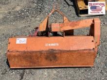 3pt Kubota 43" Rotary Tiller