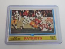 1974 TOPPS FOOTBALL #49 BOB WINDSOR NEW ENGLAND PATRIOTS VINTAGE