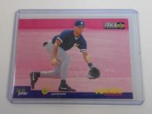 1994 UPPER DECK COLLECTOR CHOICE DEREK JETER ROOKIE CLASS CARD YANKEES PINK