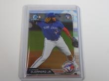 2019 BOWMAN CHROME VLADIMIR GUERRERO JR ROOKIE CARD BLUE JAYS RC