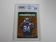 1995 UPPER DECK SP JOEY GALLOWAY FOIL ROOKIE CARD RC GEM GRADING GEM MINT 10