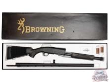 Engraved Browning Model 30 BPS Invector 10 Gauge Stalker Pump Action Shotgun