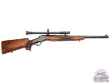 Winchester Custom Thick-side High Wall with Winchester B5 Scope