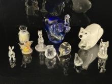 Glass Animal Figurines