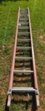 Werner insulated extension ladder 24'