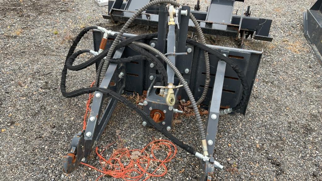 Skid steer attachment, 3 point hitch, hydraulics