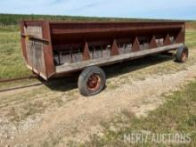 Older 20ft. hay or silage feeder