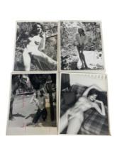 Vintage 1960s/70s Erotic Nude Female Adult Risque B&W Photo Collection Lot