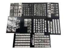 Vintage Adult Contact Sheet Erotic Nude Femake Risque