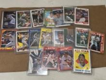 Wade Boggs Lot of 19 MLB Baseball Cards