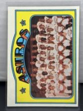 Houston Astros Team Card 1972 Topps #282
