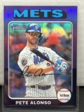 Pete Alonso 2024 Topps Heritage Chrome Purple Refractor #410