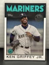 Ken Griffey Jr. 2021 Topps 1986 Design Insert #86B-60