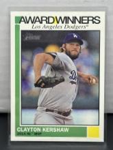 Clayton Kershaw 2015 Topps Heritage Award Winners Insert #AW-2