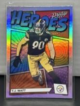 TJ Watt 2022 Panini Prestige Heroes Insert #H-13