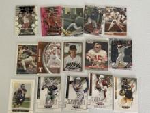 Lot of 15 Sports Cards - Montana, Sosa, Clemens, Luck, Bell
