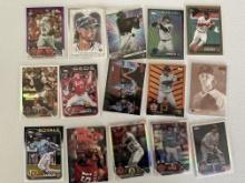 Lot of 15 MLB Cards - several parallel, inserts, refractors