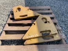 (4) Skid Loader weights off cat 289