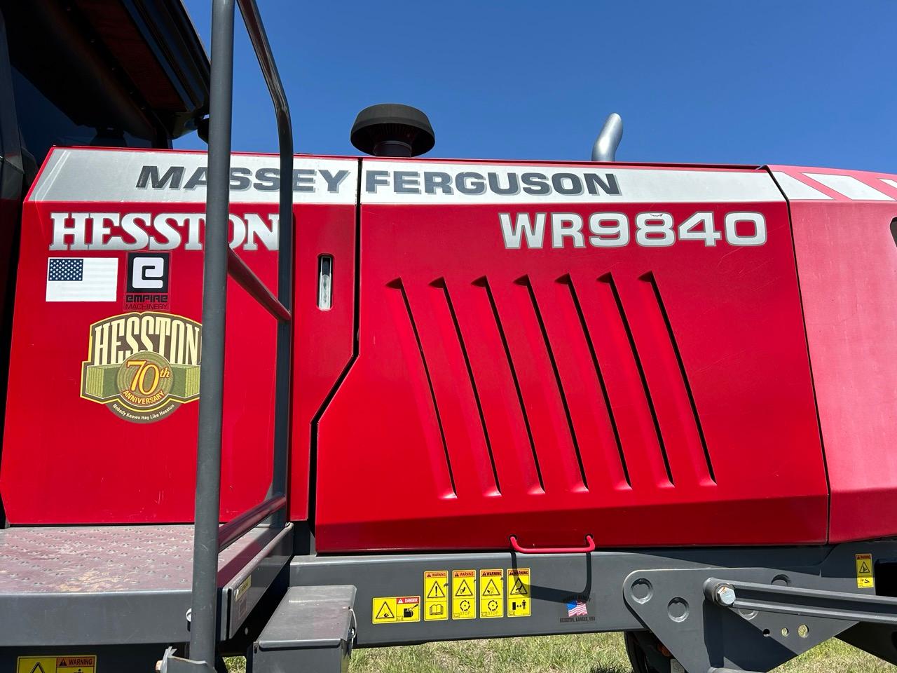 2017 Massey Ferguson WR9840