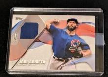 2017 Topps Series 1 JAKE ARRIETA #MLM-JAR Major League Material Patch Relic Cubs