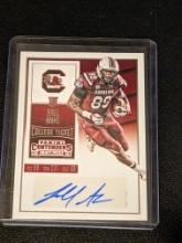 2016 Panini Contenders Draft Picks #155 Jerell Adams Auto Rookie