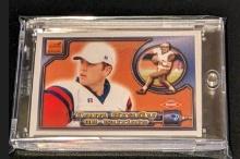 2000 Aurora #84 New England Patriots Tom Brady Rookie Football Card