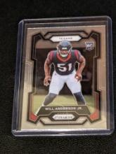 2023 Panini Prizm Will Anderson Jr. Base Rookie Texans RC #342