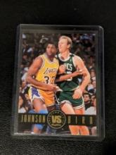 Larry Bird Vs Magic Johnson 1994 Skybox SHOWDOWN SERIES Card #SS12