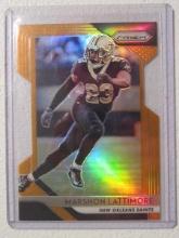 2018 PANINI PRIZM MARSHON LATTIMORE /249 DIE CUT