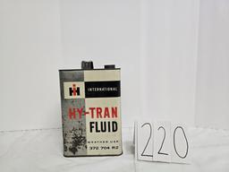 IH hytran fluid can #372704R2 empty fair condition