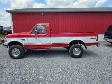 1997 F350 custom ordered 3429 original miles 4 x 4 xlt Lariat 5.8 liter v8 showroom condition