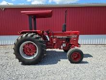 IH Hydro 84 original IH ROPS and canopy wt bracket totally restored good hydro