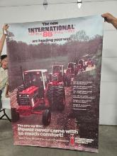 Reprint sign The New IH 86 series tractors good condition 66" by 47"