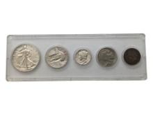 1946 US Silver Mint Set