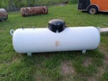 150-GAL WHITE PROPANE TANK