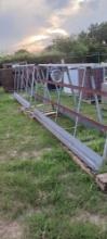 2 SHEET METAL RACKS